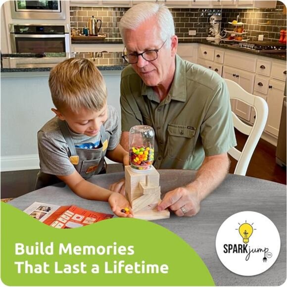 DIY Wood Building Kits for Kids | Kids Wood Projects for Creative Fun | STEM - Picture 3 of 7